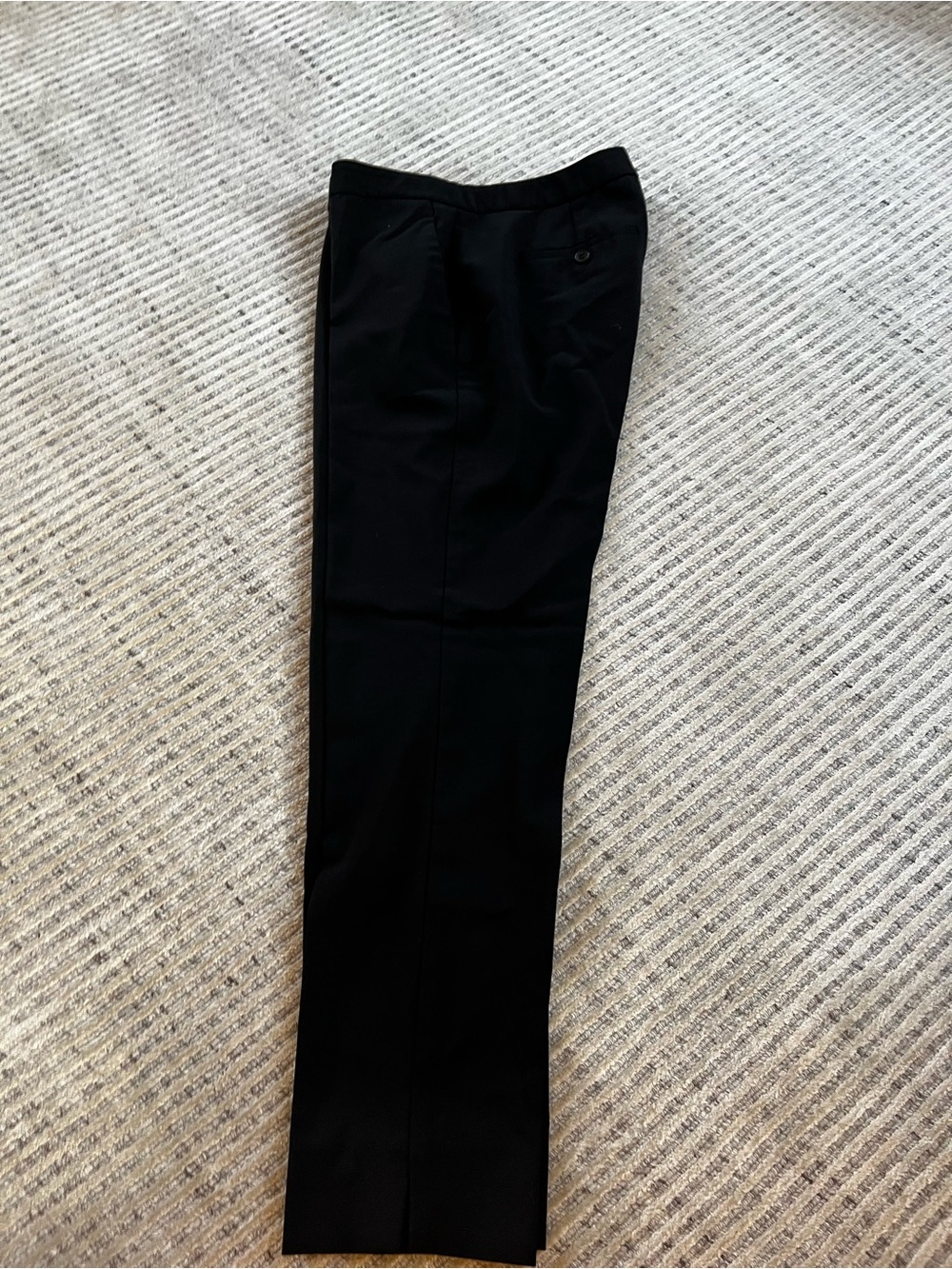 Theory Black Tailored Straight-Leg Pants – Size 10